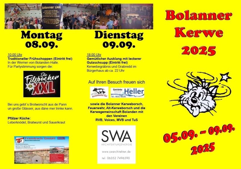 Flyer 1 Kerwe 2025